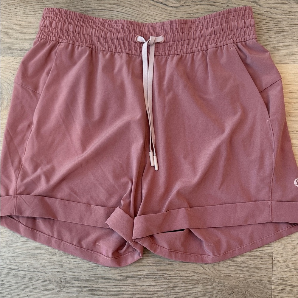 Women's Pink Lululemon Shorts Size 4